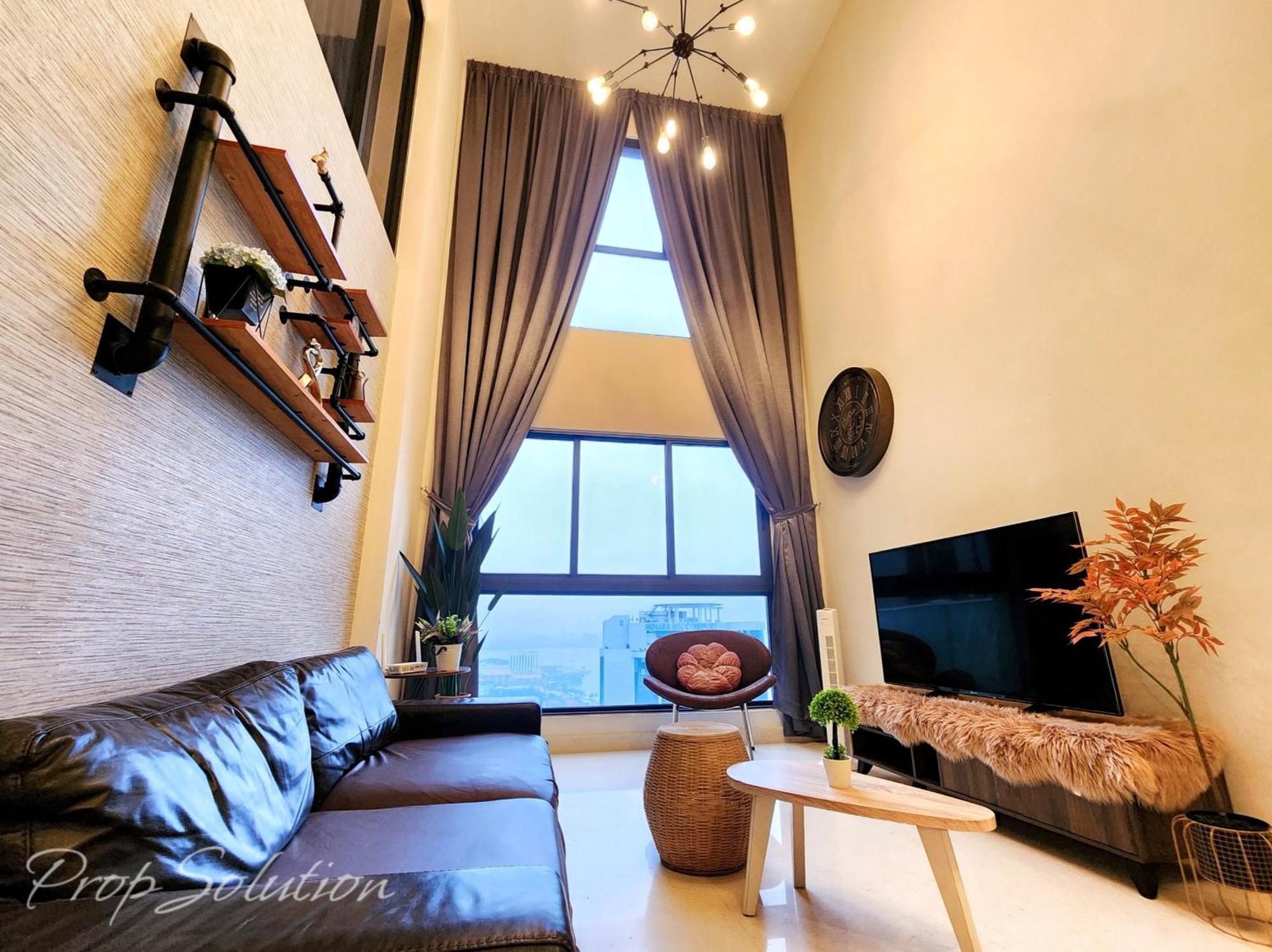 Apartment Loft 2br Jb Ciq 7pax Johor Bahru